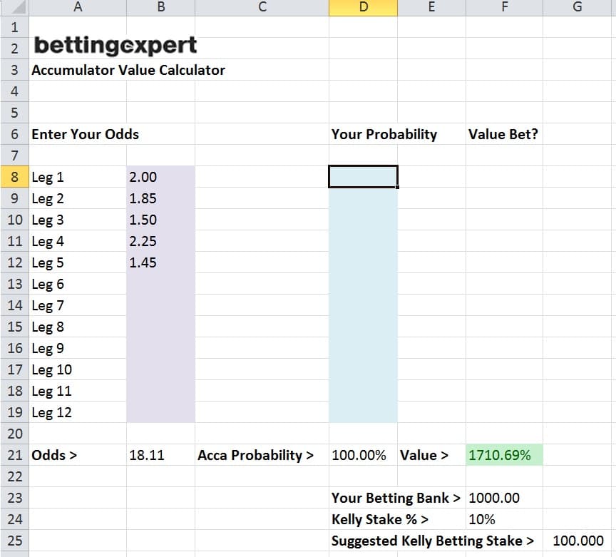 accumulator calculator