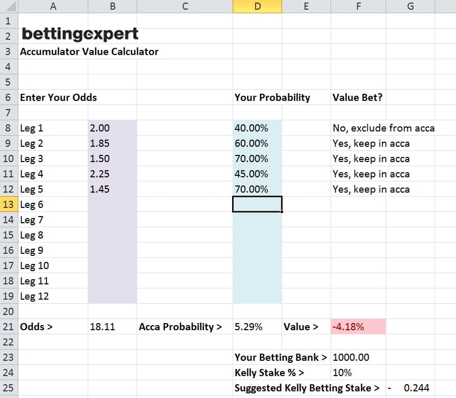 accumulator calculator