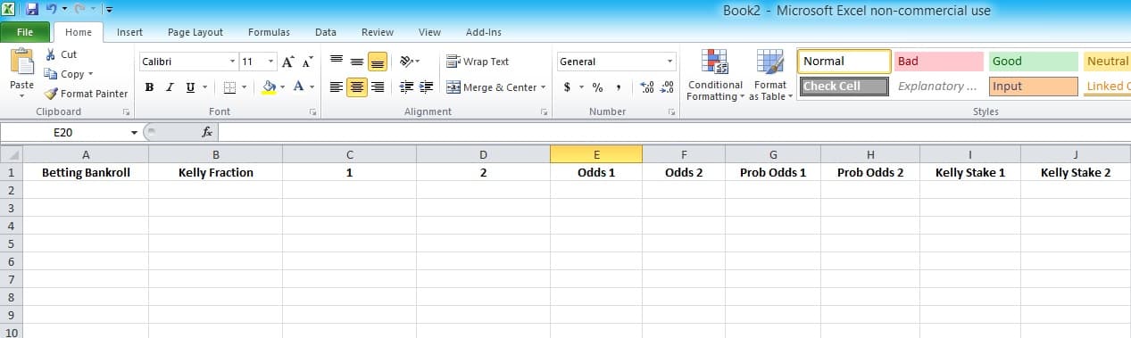 How To Calculate The Kelly Criterion Step 1