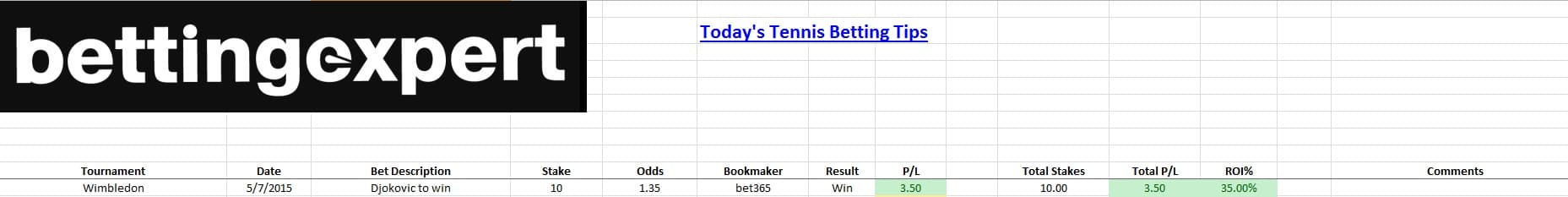 tennis betting spreadsheet